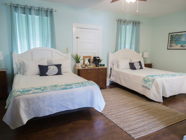 Double Queen Room #3 at the Lake Minneola Inn