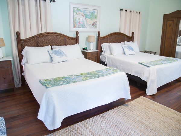 Double Queen Room #4 at the Lake Minneola Inn