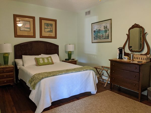 Deluxe King Room #5 at the Lake Minneola Inn